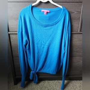 Lilly Pulitzer Vibrant Blue Knit Top